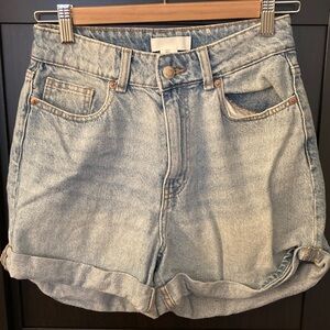 H&M Light Blue Jean Shorts